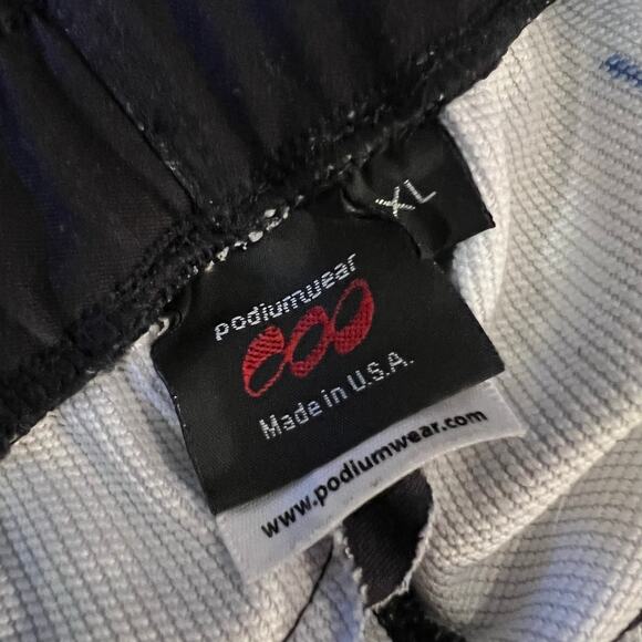 Podium Wear Pants Adult XL Side Zip Performance Track Nordic Ski Brainerd - Picture 6 of 11